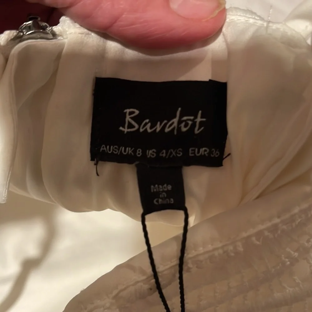 Bardot NWT white dress from Nordstrom.